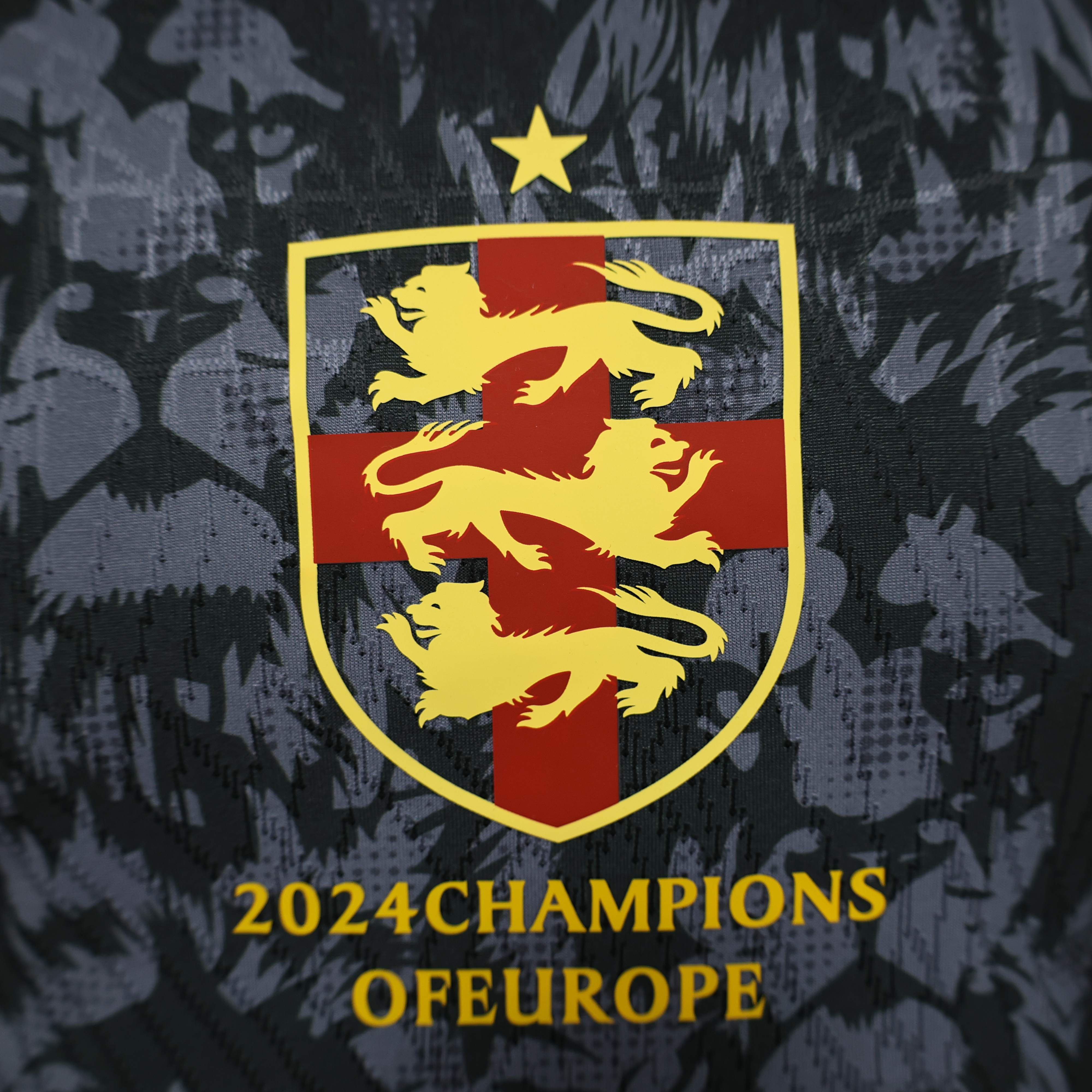 England Nation 2024 Euros Champion Soccer Jersey Player Edition