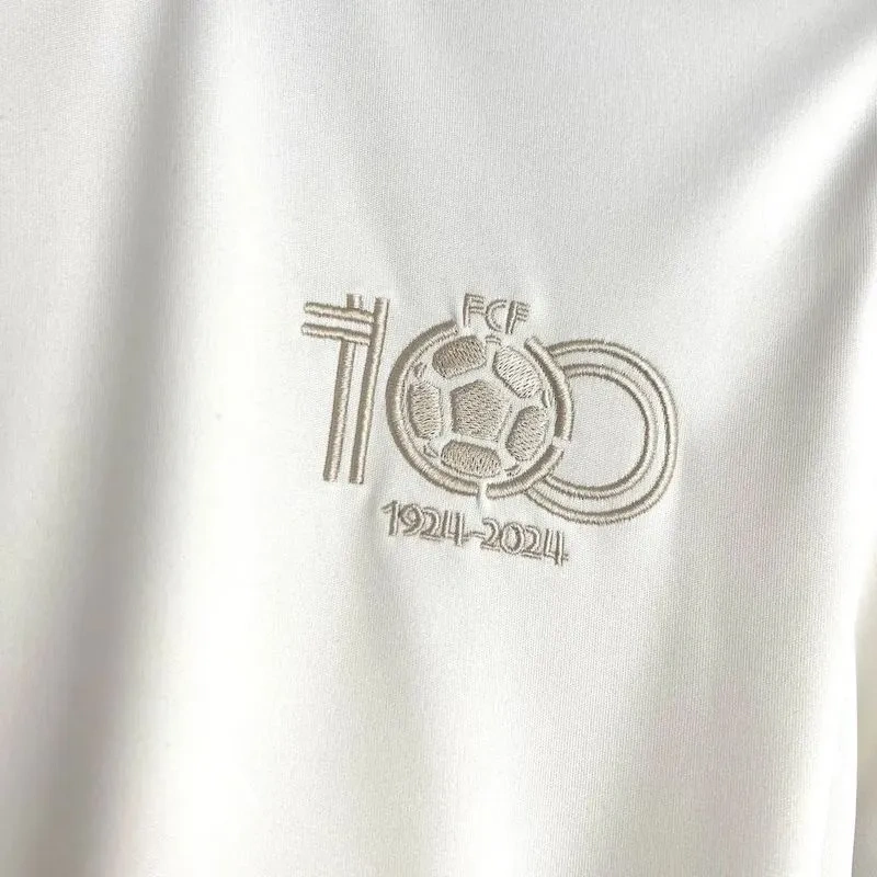 Colombia 2024 Nation 100th White Anniversary Collection Jersey White