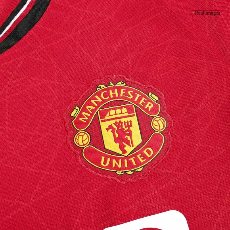Manchester United 2023/24 Home Long Sleeve Jersey
