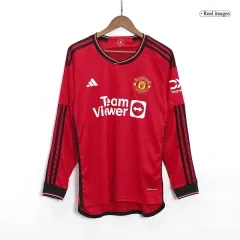Manchester United 2023/24 Home Long Sleeve Jersey