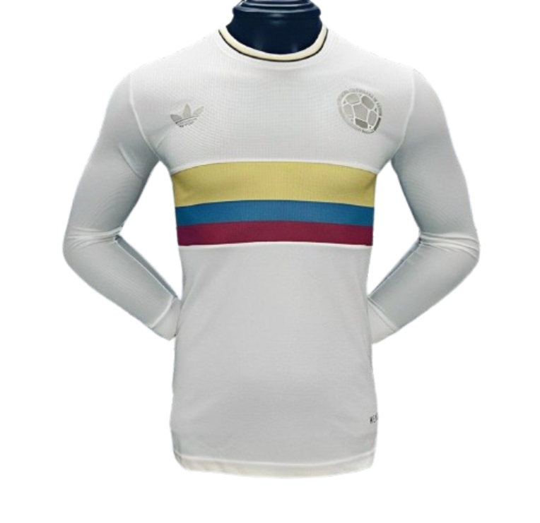 Colombia Nation 24-25 100th Anniversary Player Version Long sleeve Jersey Soccer Shirt