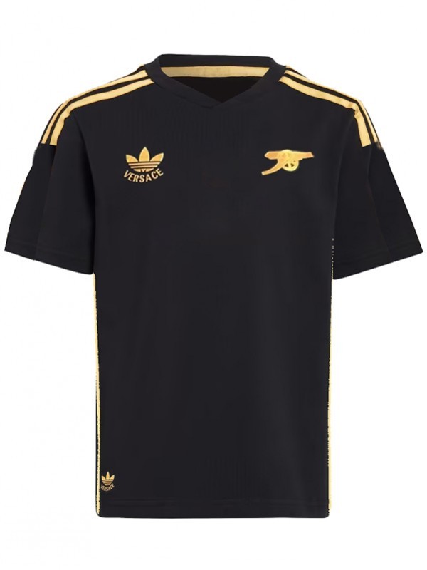 Highbury X Versace 24-25 Arsenal Special Edition Black Kit Player Version Shirt Football Jersey