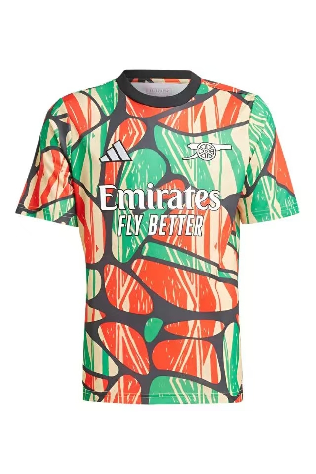 24-25 Arsenal Pre-Match Training Kit Player Version Shirt Best Jerseys