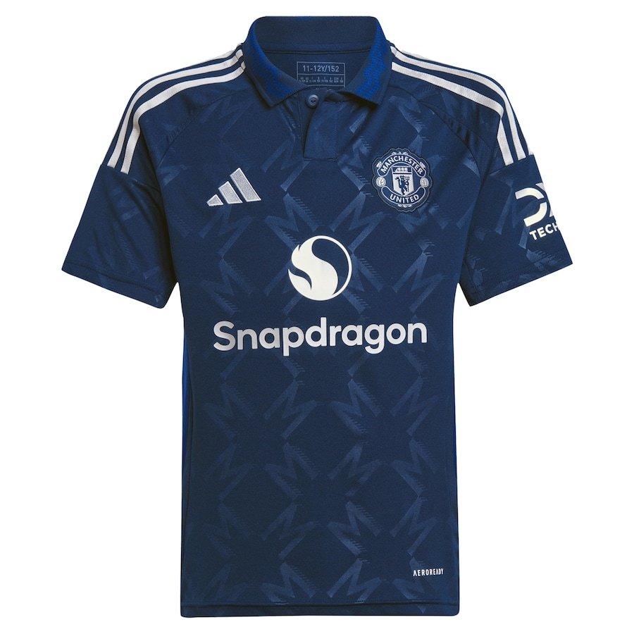 B.FERNANDES #8 Manchester United Away Jersey 2024-25