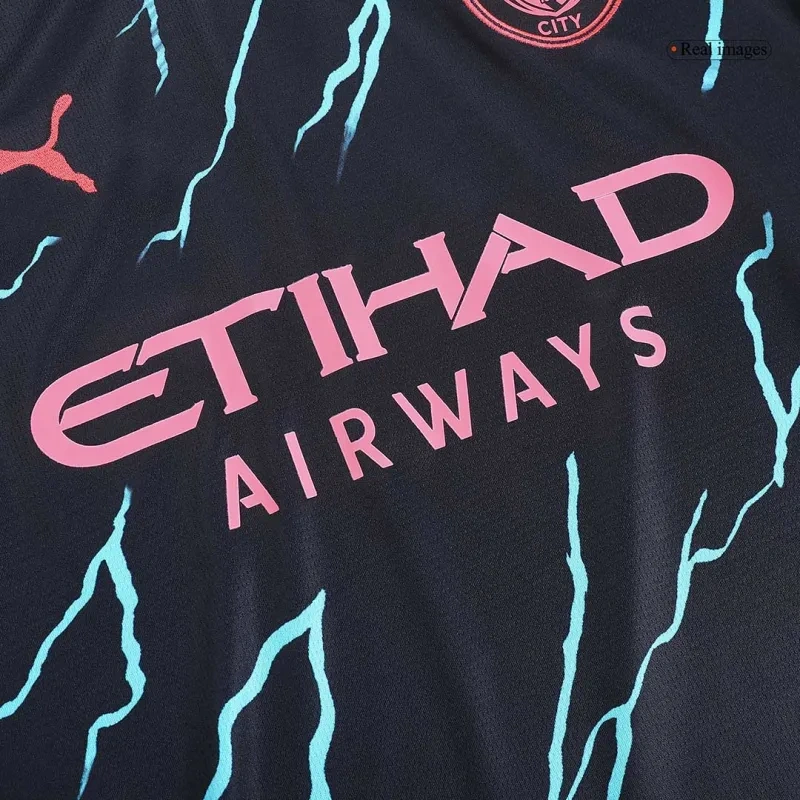 Manchester City 2023/24 Third Long Sleeve Jersey