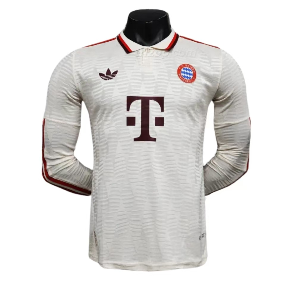 24-25 Bayern Munich Third Away Player Version Long Sleeve