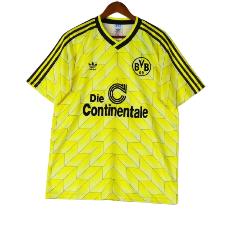 88-89 Borussia Dortmund Retro Jersey Home