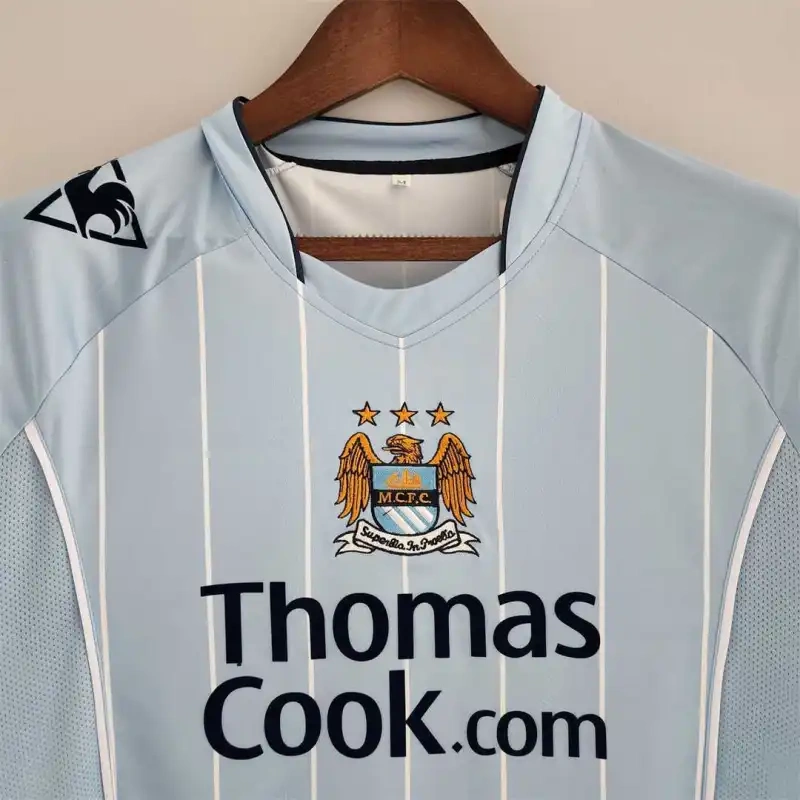 Manchester City 2007/08 Retro Home Jersey