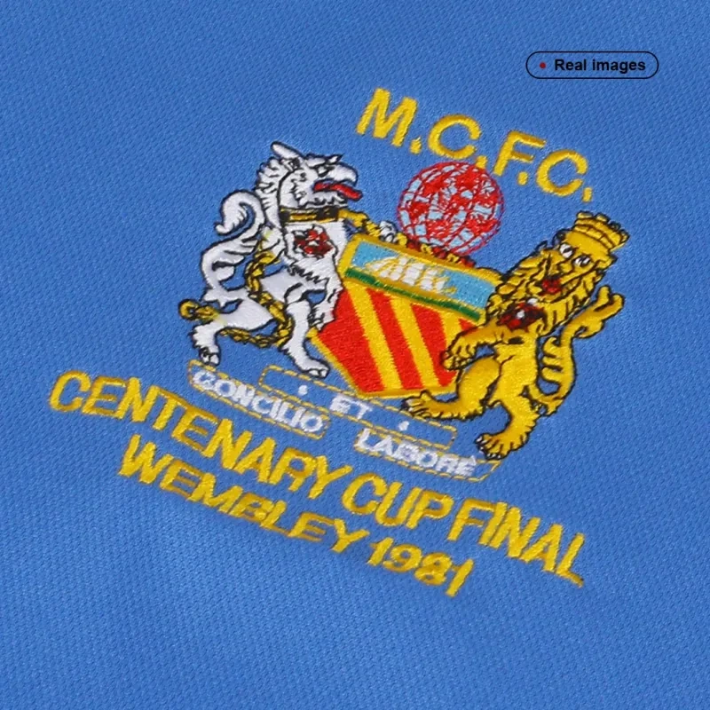 Manchester City 1981/83 Retro Home Jersey