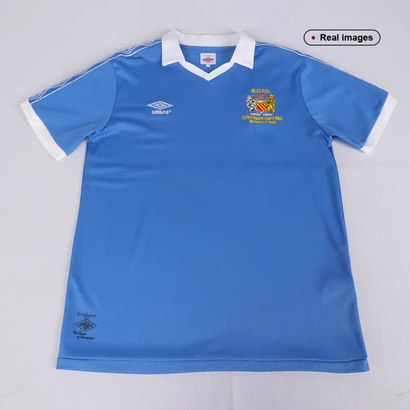 Manchester City 1981/83 Retro Home Jersey
