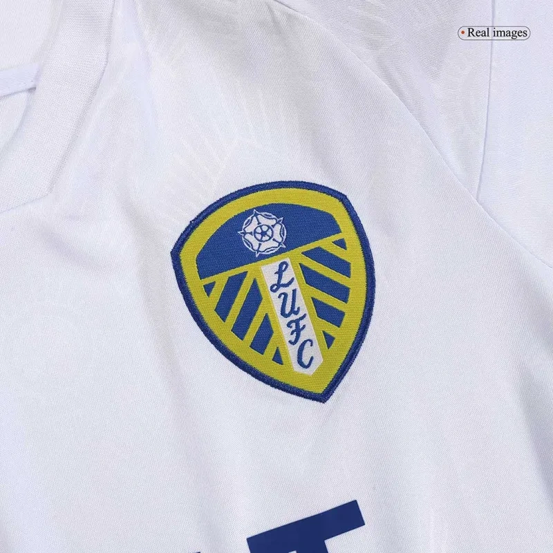 Kids Leeds United 2023/24 Home Kit Jersey+Shorts