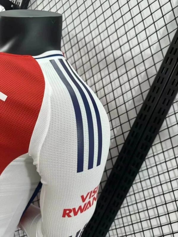 Arsenal Home Long Sleeve Jersey Player Version 2024-25