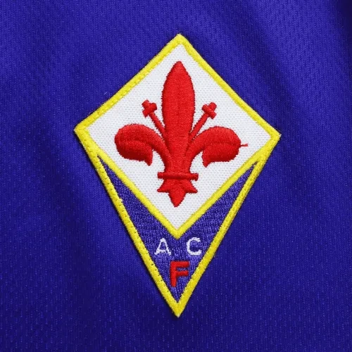 Fiorentina 1999/00 Retro Soccer Jersey Home Replica