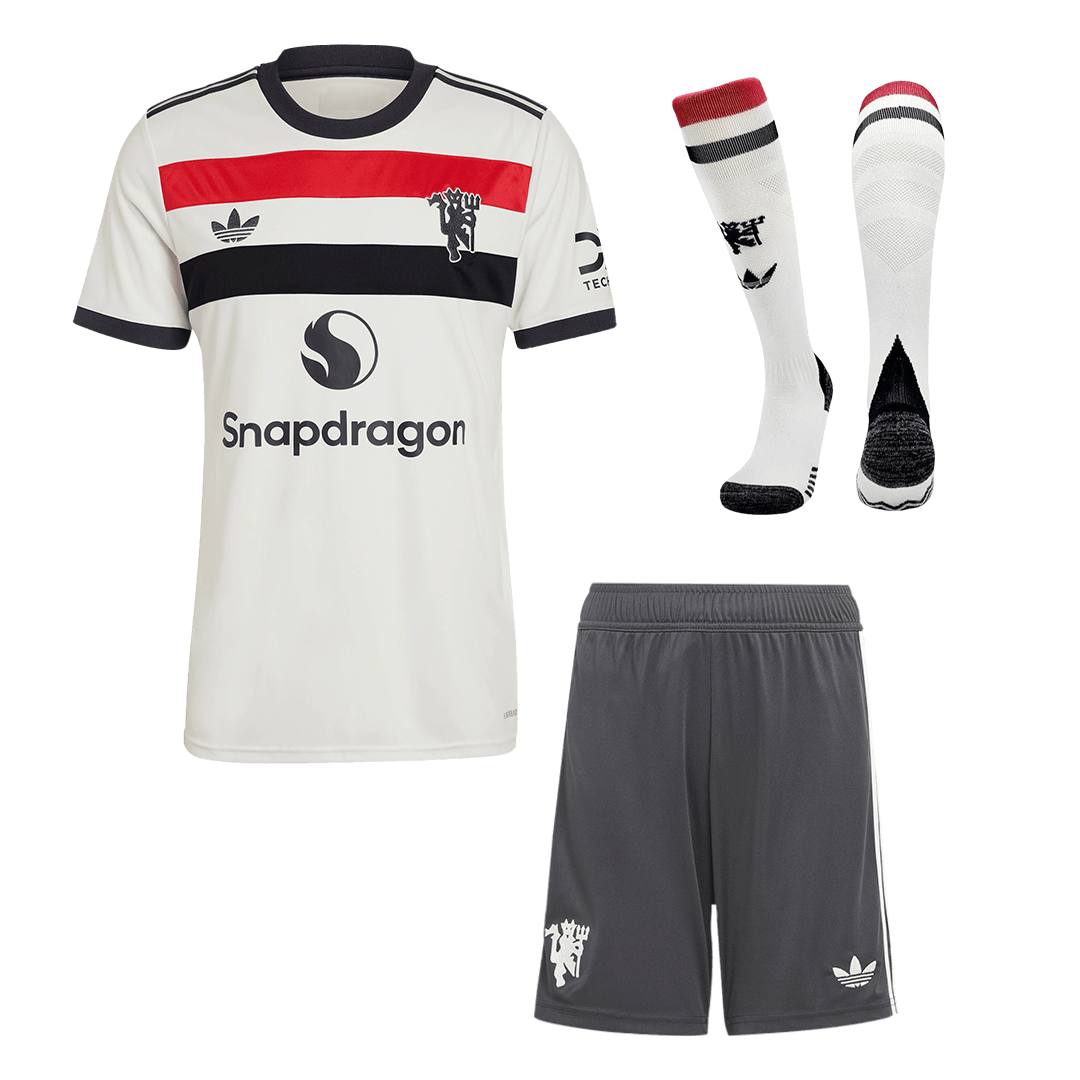 Manchester United Third Away Custom Full Soccer Kit 2024-25
