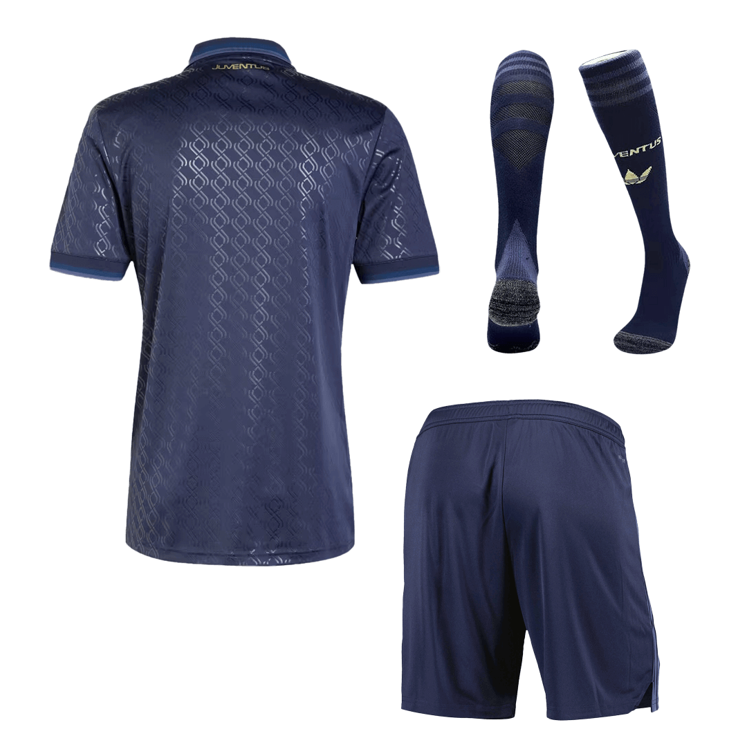Juventus Third Away Custom Full Soccer Kits 2024-25 Save The Children Sponsor