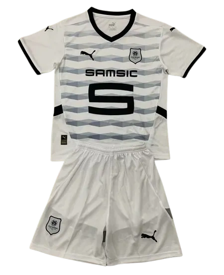 Kids Stade Rennais Away Kits Jersey+Short 2024-25