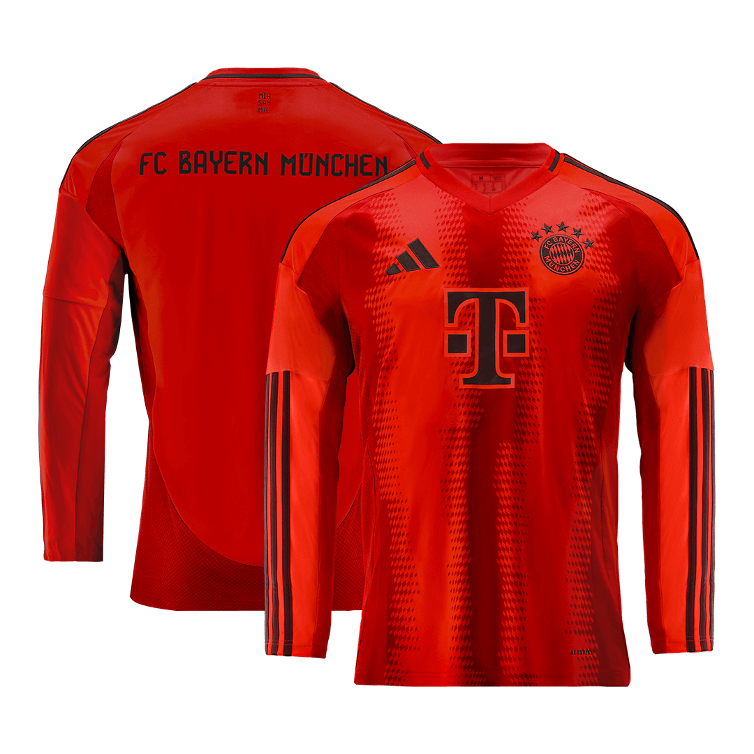 Bayern Munich Home Long Sleeve Jersey 2024-25