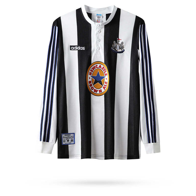 Newcastle United Retro Jersey Home Long Sleeve 1995-97