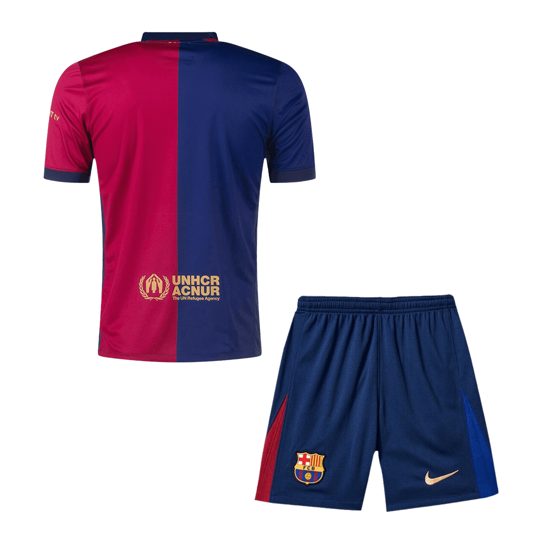 Barcelona Home Soccer Uniform Kits 2024-25