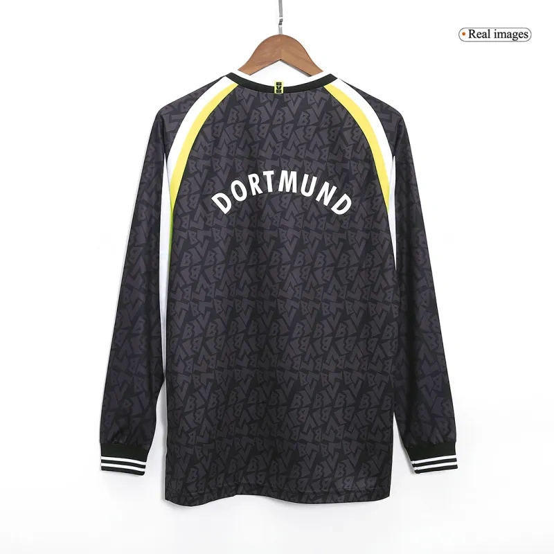 Borussia Dortmund 1995/96 Retro Away Long Sleeve Jersey