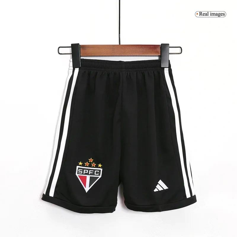 Kids Sao Paulo FC 2023/24 Away Kit Jersey+Shorts