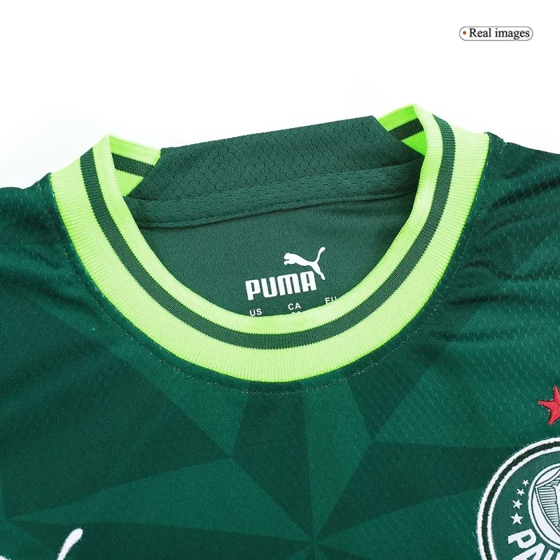 Kids SE Palmeiras 2023/24 Home Jersey Kit Replica