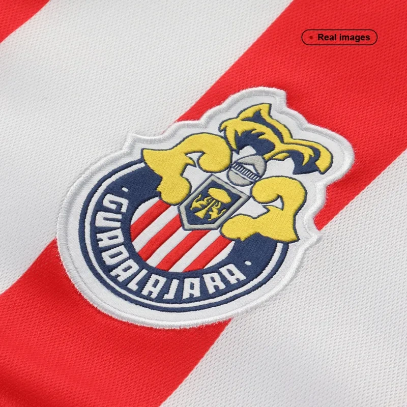 Chivas Guadalajara Soccer Jersey Home Long Sleeve  Retro
