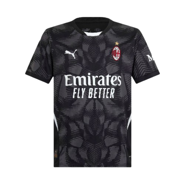 AC Milan 24-25 Goalkeeper Black Kit Jersey