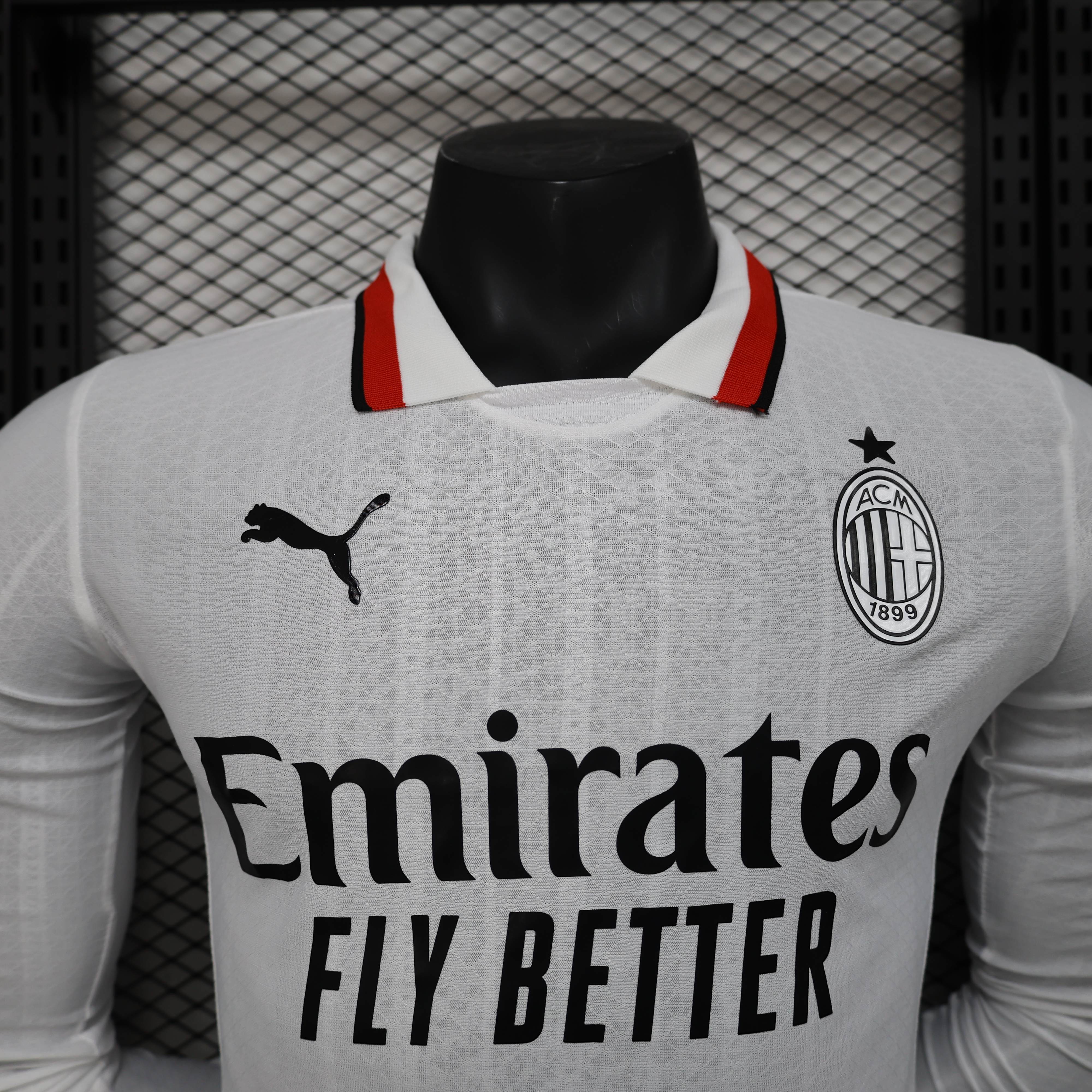Puma AC Milan 24-25 Away Soccer Jersey Long Sleeve Player Version