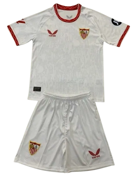 Kids Sevilla Home Kits(Jersey+Shorts) 24-25