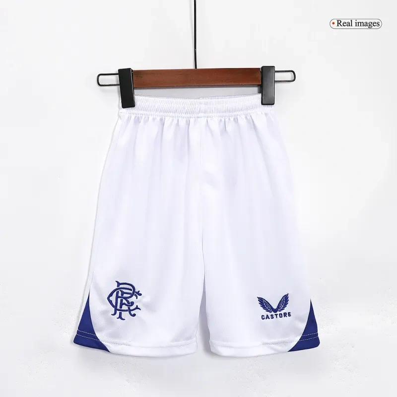 Kids Glasgow Rangers 2023/24 Home Kit Jersey+Shorts