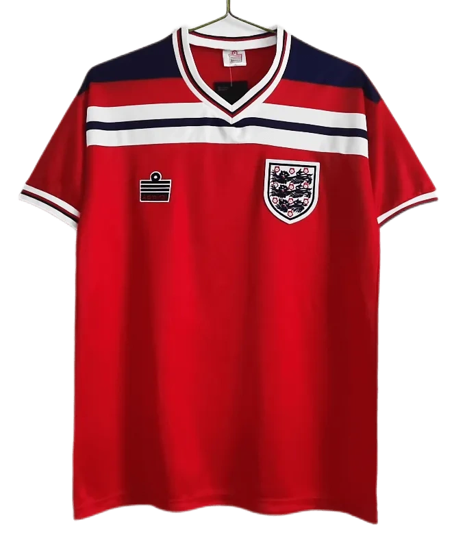 England 1982  Retro Soccer Jersey Away Replica