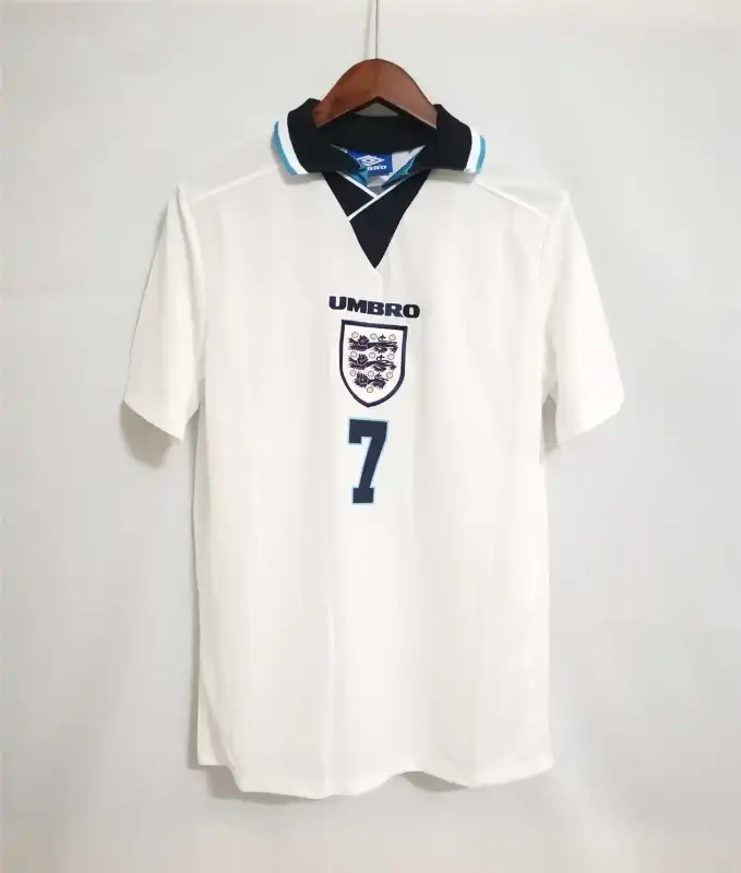 England Euro Cup 1996 Retro Jersey Home