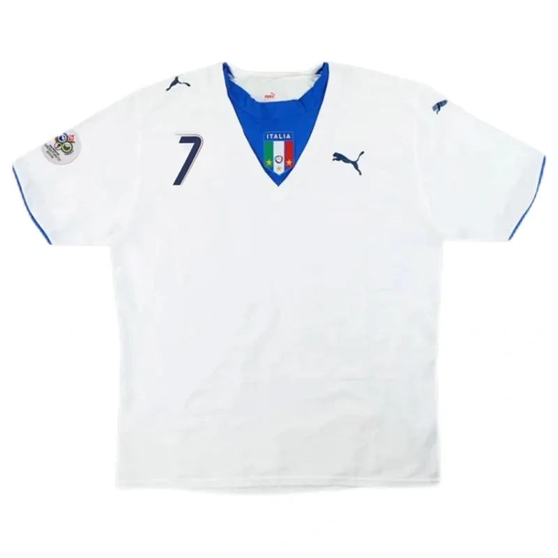 Italy World Cup 2006 Retro Jersey Away