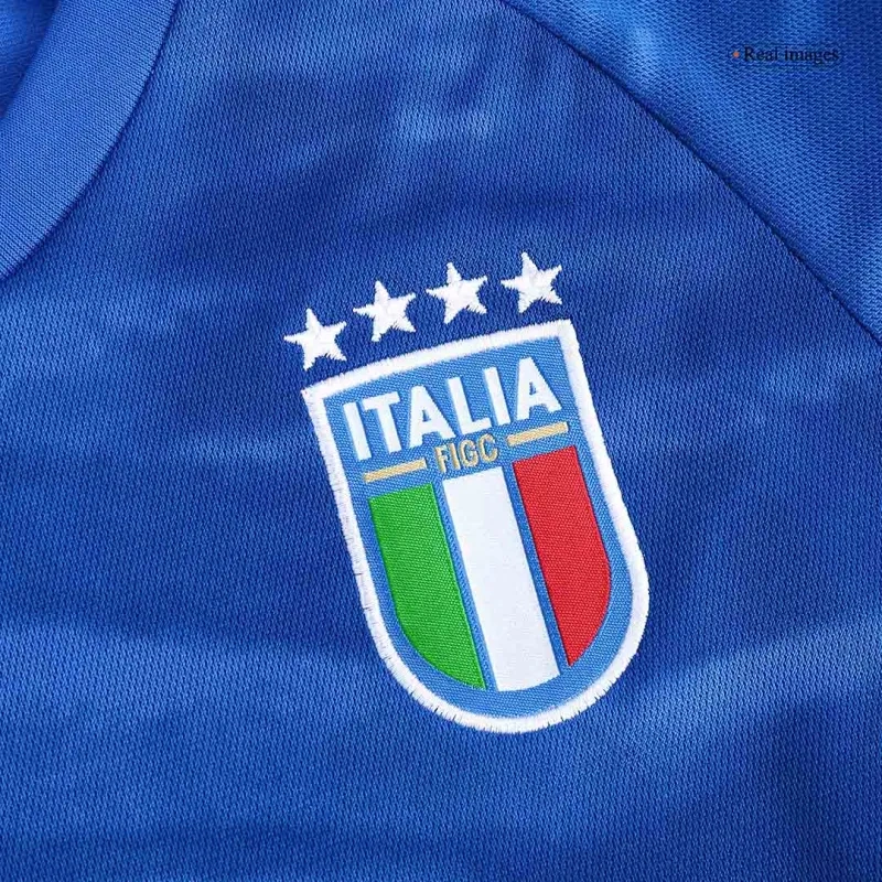 Kids Italy 2023 Home Jersey Kit