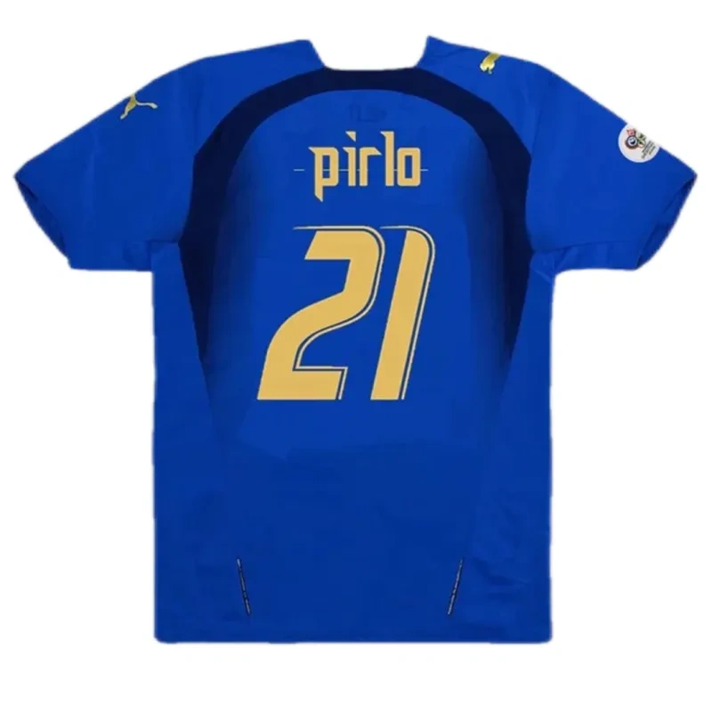 Italy World Cup 2006 Retro Jersey Home