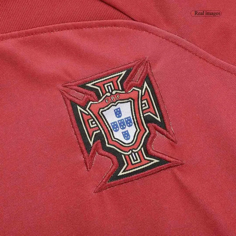 Portugal Kids World Cup 2022 Jersey Home Kit(Jersey+Shorts)
