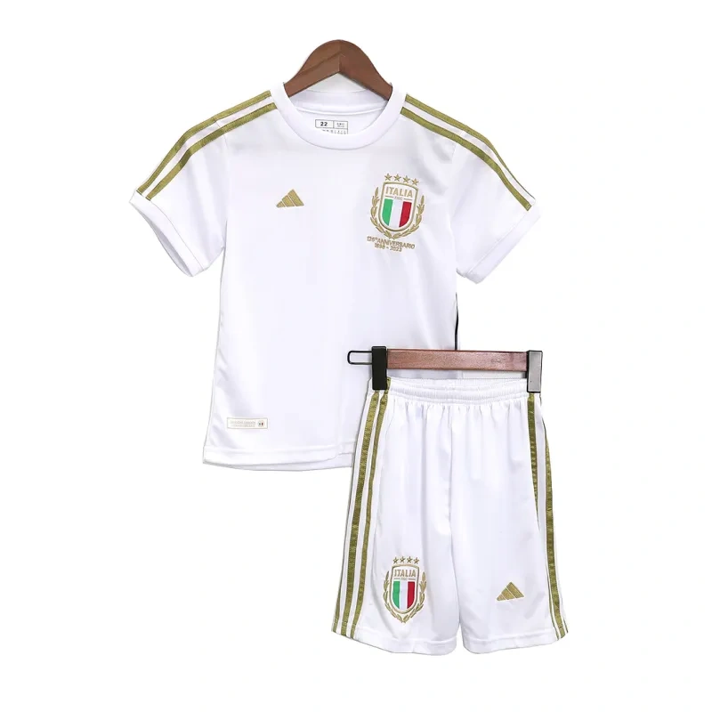Kids Italy 125th Anniversary 2023 Kit Jersey+Shorts
