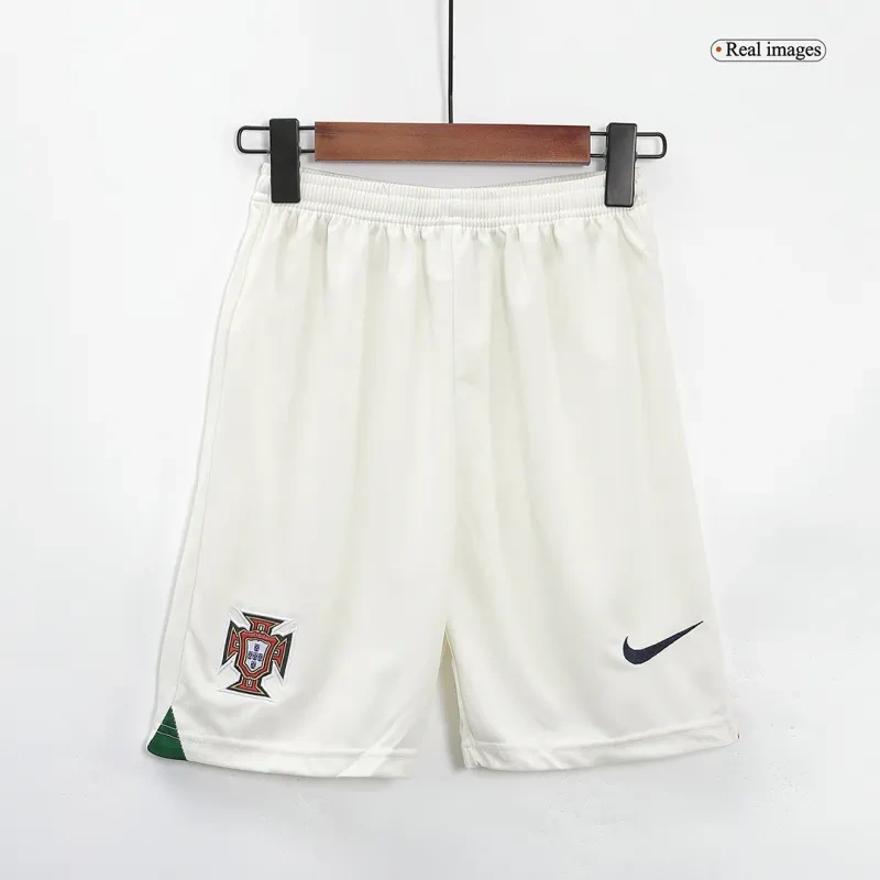 Portugal Kids 2022 Jersey Away Kit(Jersey+Shorts)