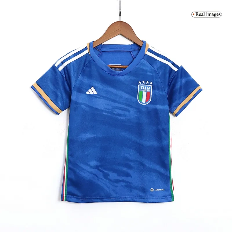 Kids Italy 2023 Home Jersey Kit