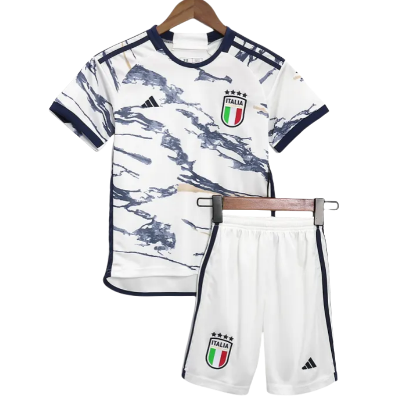 Kids Italy 2023/24 Away Jersey Kit