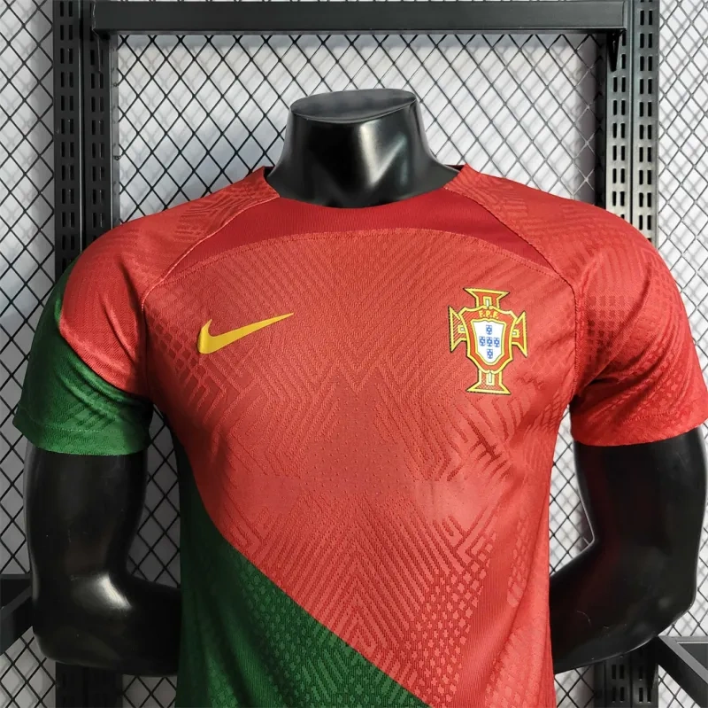 Portugal World Cup 2022 Home Soccer Jersey  Player Version
