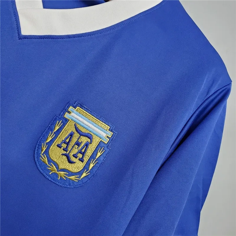 Argentina World Cup 1986 Retro Jersey Away