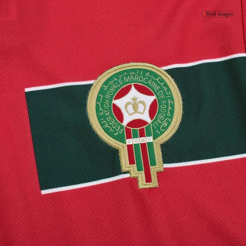 Morocco 1998 Retro Jersey Third Away Long Sleeve