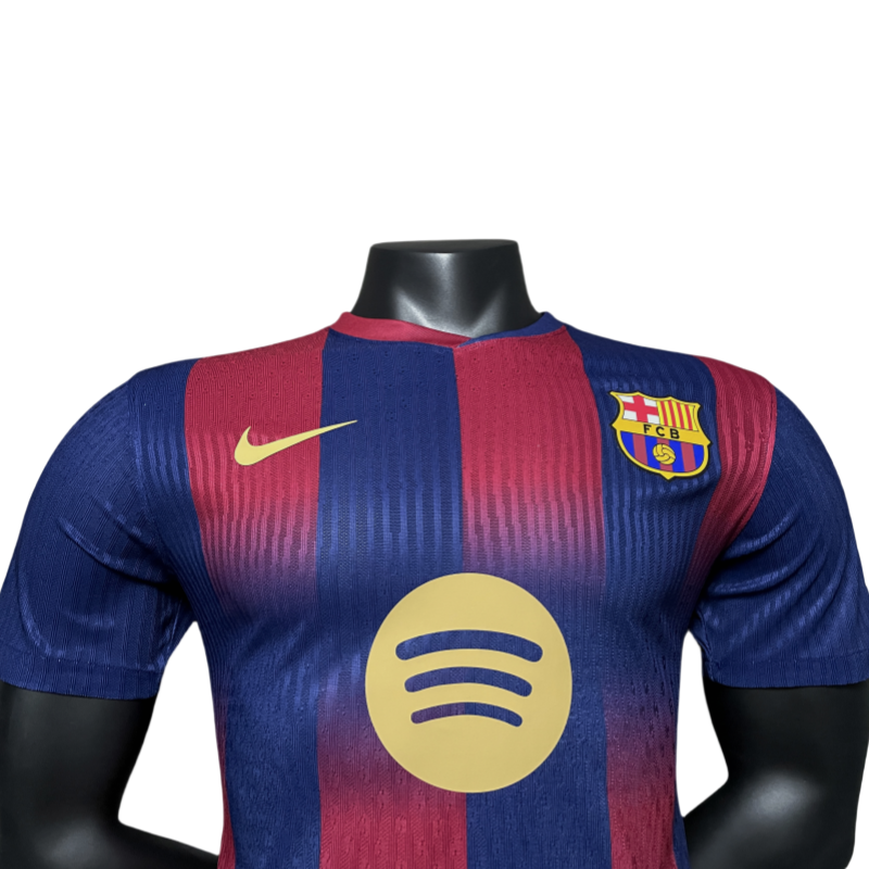 Barcelona Nike Men's Home Player Edition Football Shirt 25-26