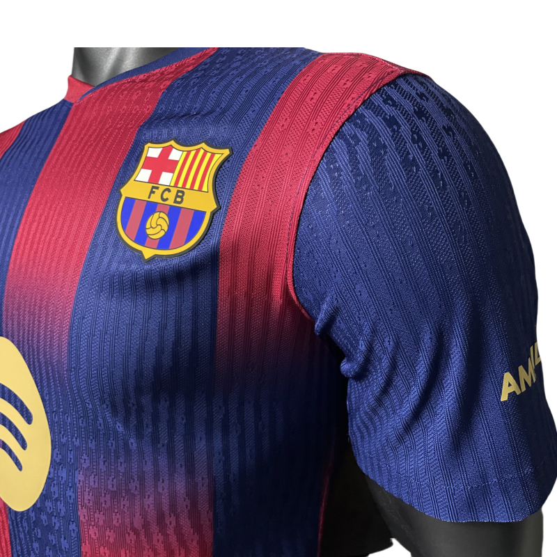 Barcelona Nike Men's Home Player Edition Football Shirt 25-26