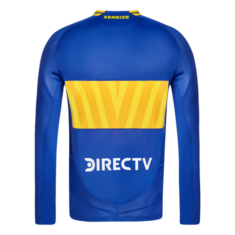 2024-25 Boca Juniors Home Long Sleeve Jersey Player Version