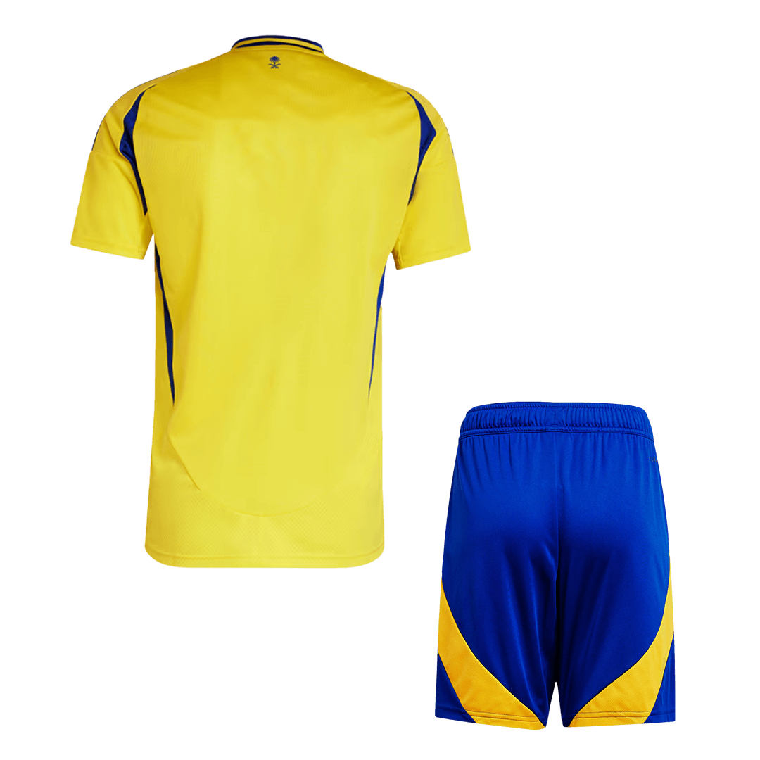 Al Nassr Home Soccer Uniform Kits 2024-25