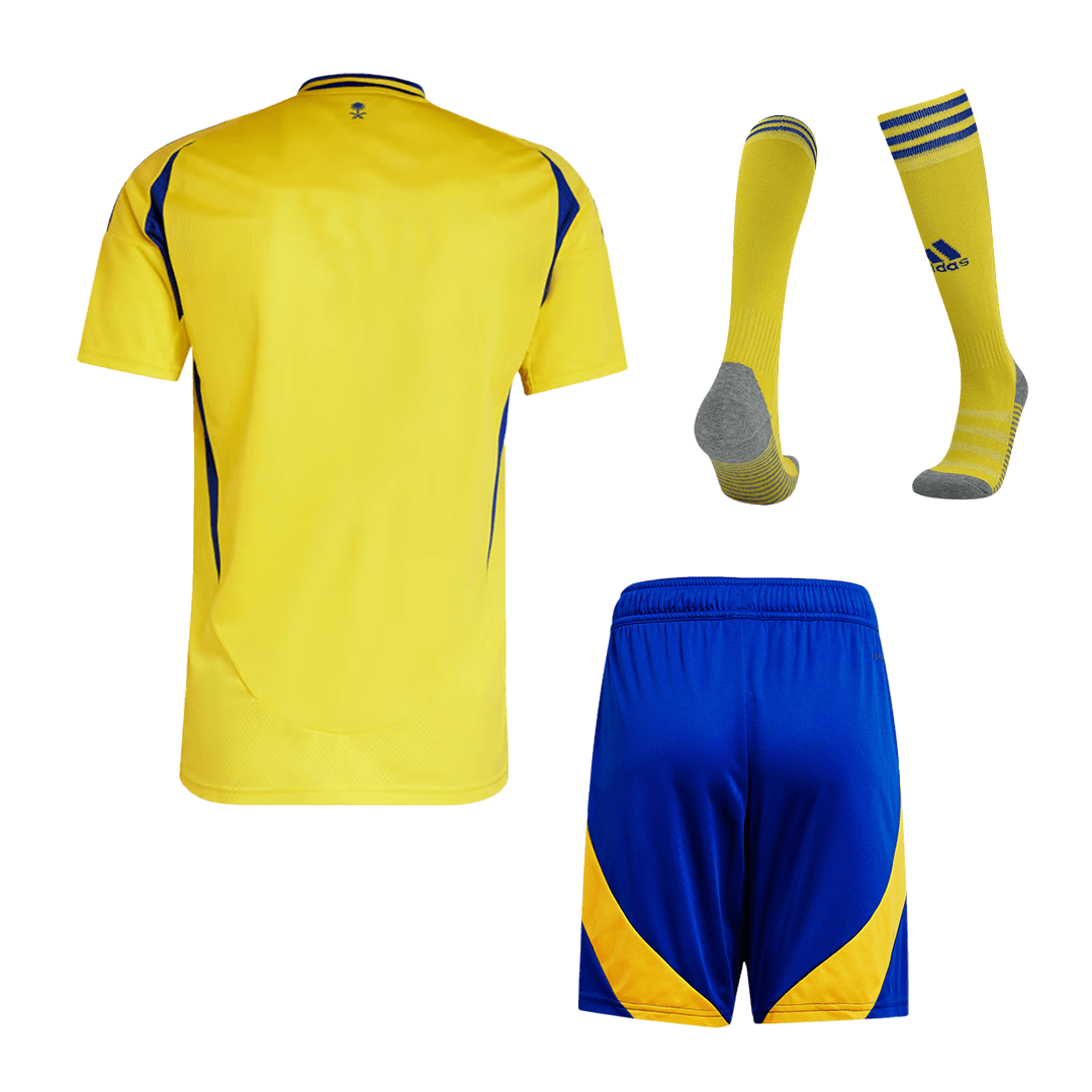Al Nassr Home Custom Full Soccer Kit 2024-25
