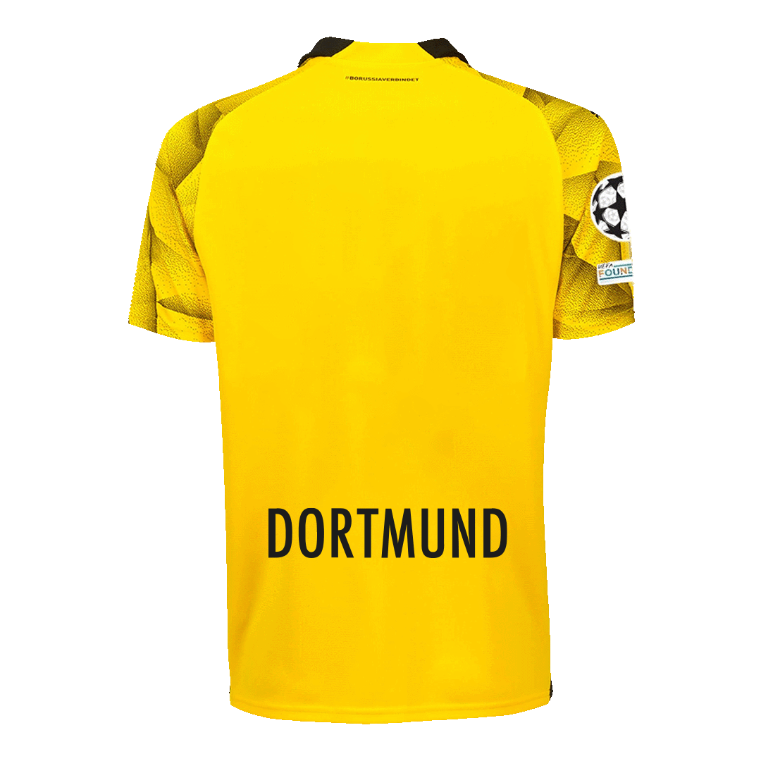 Borussia Dortmund Soccer Jersey Third Away Custom Shirt 2023-24- UCL FINAL